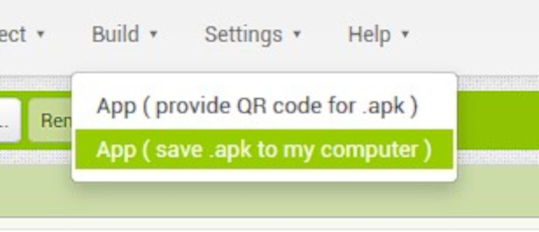 Generating APK